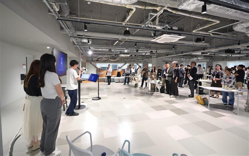 画像　立命館大学　「企業会員コミュニティ」スペース