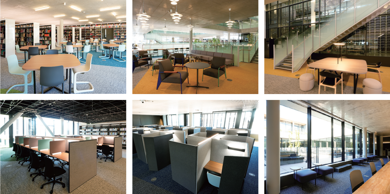 画像　青山学院大学マクレイ記念館　閲覧スペース