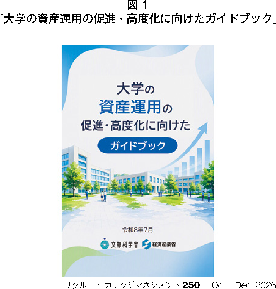図1 『大学の資産運用の促進・高度化に向けたガイドブック』